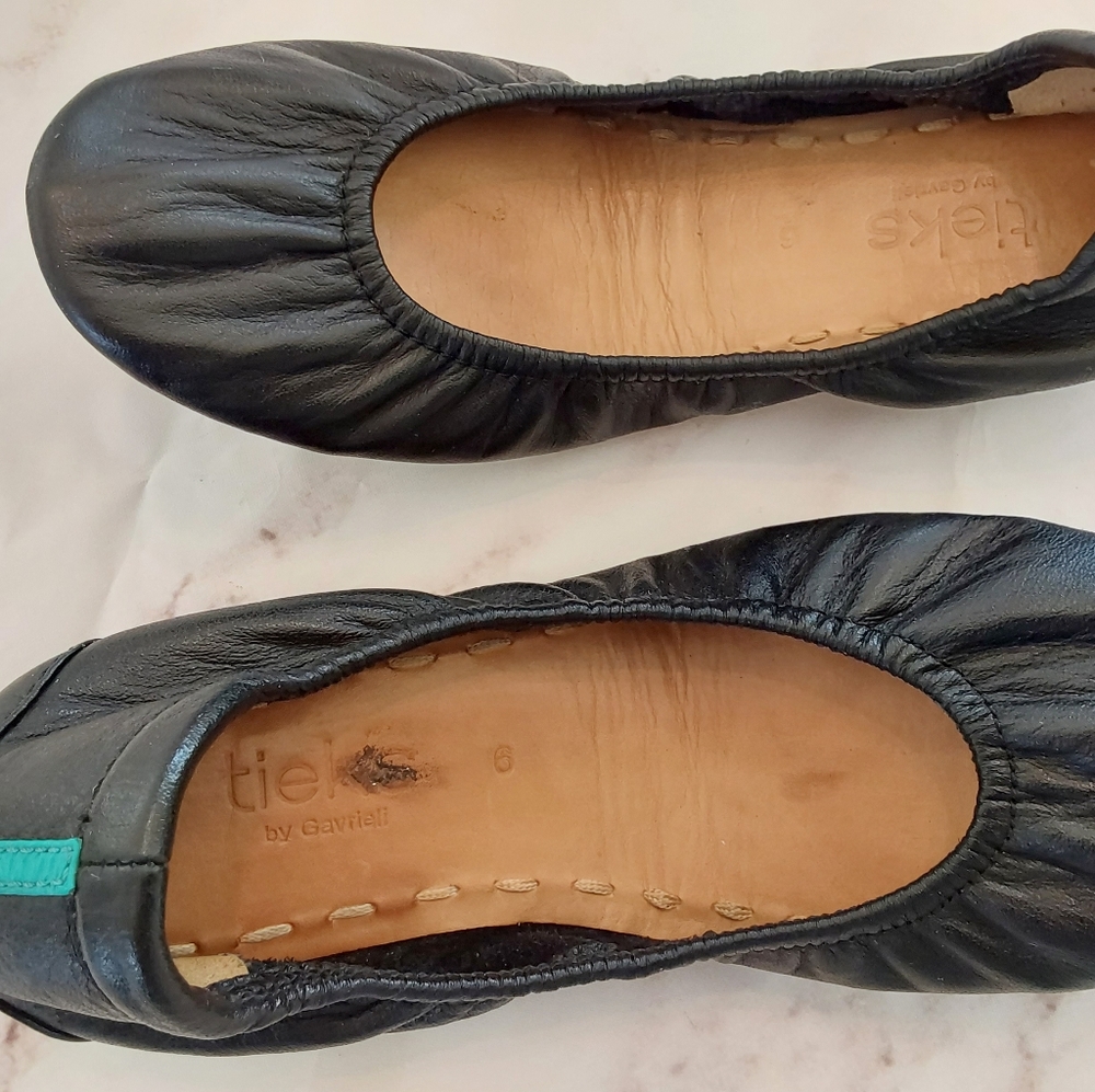 Tieks Matt Black Ballet